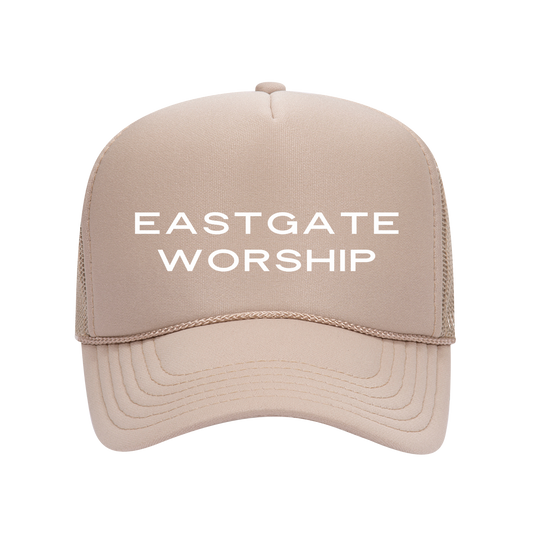 Eastgate Worship - Cream Trucker Hat